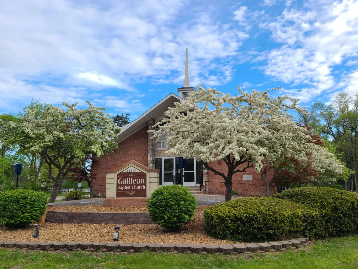 Galilean Baptist Church building in Plymouth, Michigan